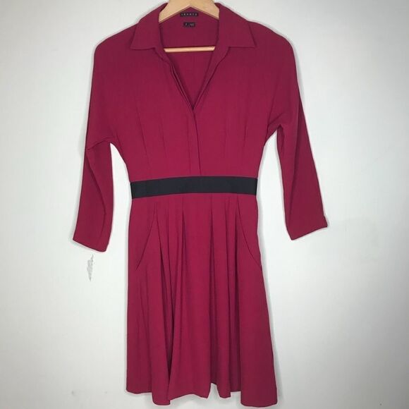 Theory Sz 2 Pink Dress - Picture 2 of 8